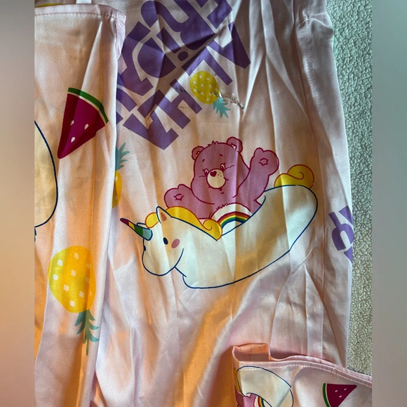 Shein x Care Bears silky robe, women’s small - Picture 3 of 7